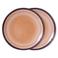 HKLIVING dinerbord 70s (Ø27,5 cm) (set van 2)