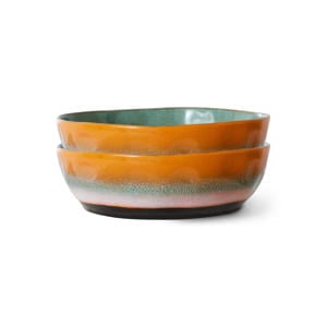 pastabord 70s (Ø19,5 cm) (set van 2)