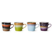 thumbnail: HKLIVING cappuccinomok 70s (Ø9,5 cm) (300 ml) (set van 4)