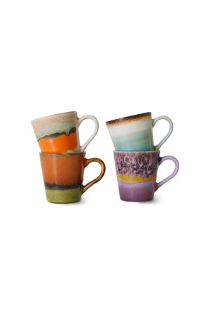 espressokopje 70s (Ø5,8 cm) (80 ml) (set van 4) 
