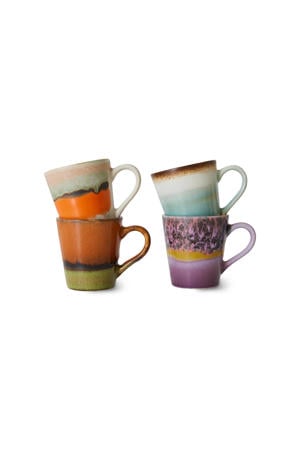 espressokopje 70s (Ø5,8 cm) (80 ml) (set van 4)