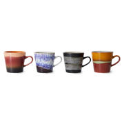 thumbnail: HKLIVING americanokopje 70s (Ø8,5 cm) (260 ml) (set van 4)
