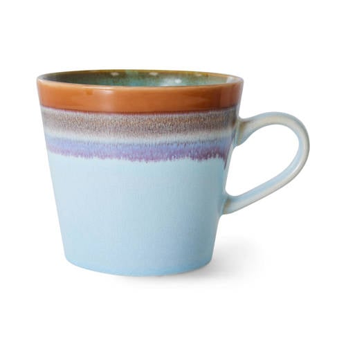 HKLIVING cappuccinomok 70s (Ø9,5 cm) (300 ml) - Ash