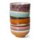 HKLIVING kom 70s (Ø13,5 cm) (set van 4)