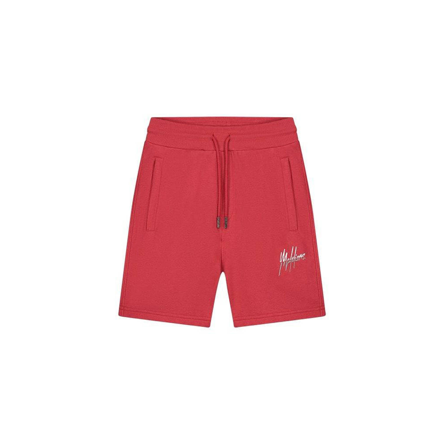Malelions Split shorts rood Herenlions Red Heren