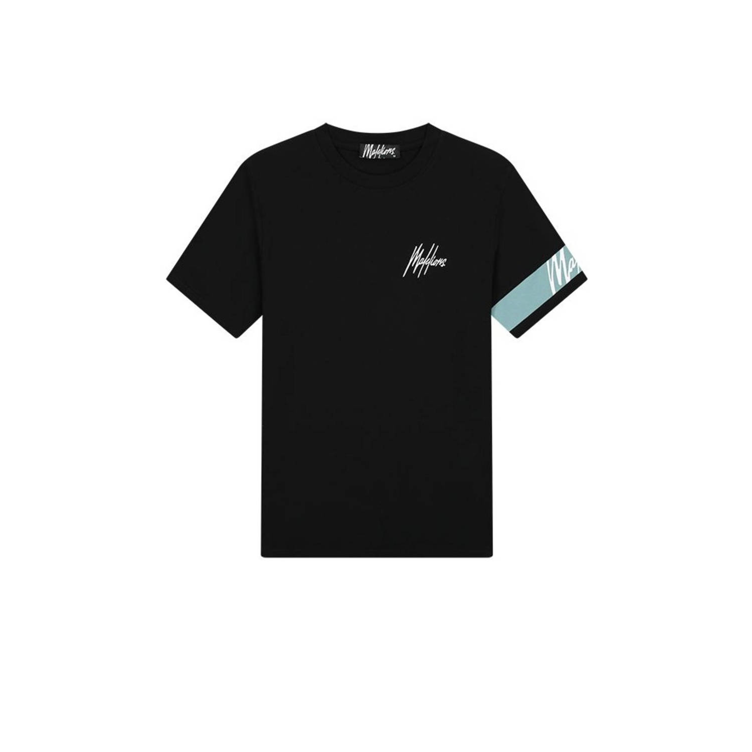 Malelions Captain Zwart T-shirt Herenlions Black Heren