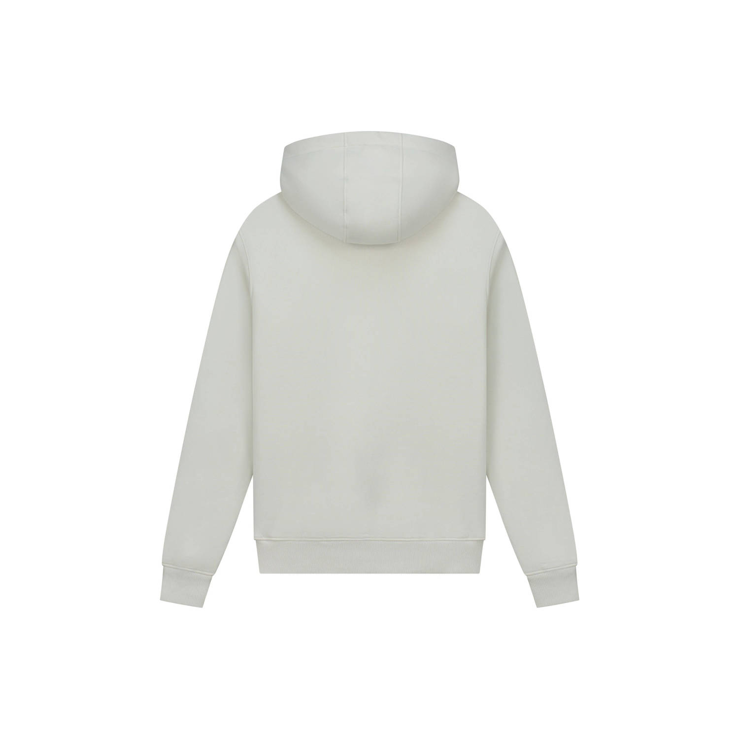 Malelions hoodie met logo off-white taupe