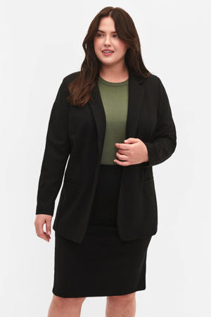 rechtvallende blazer JMADDIE zwart
