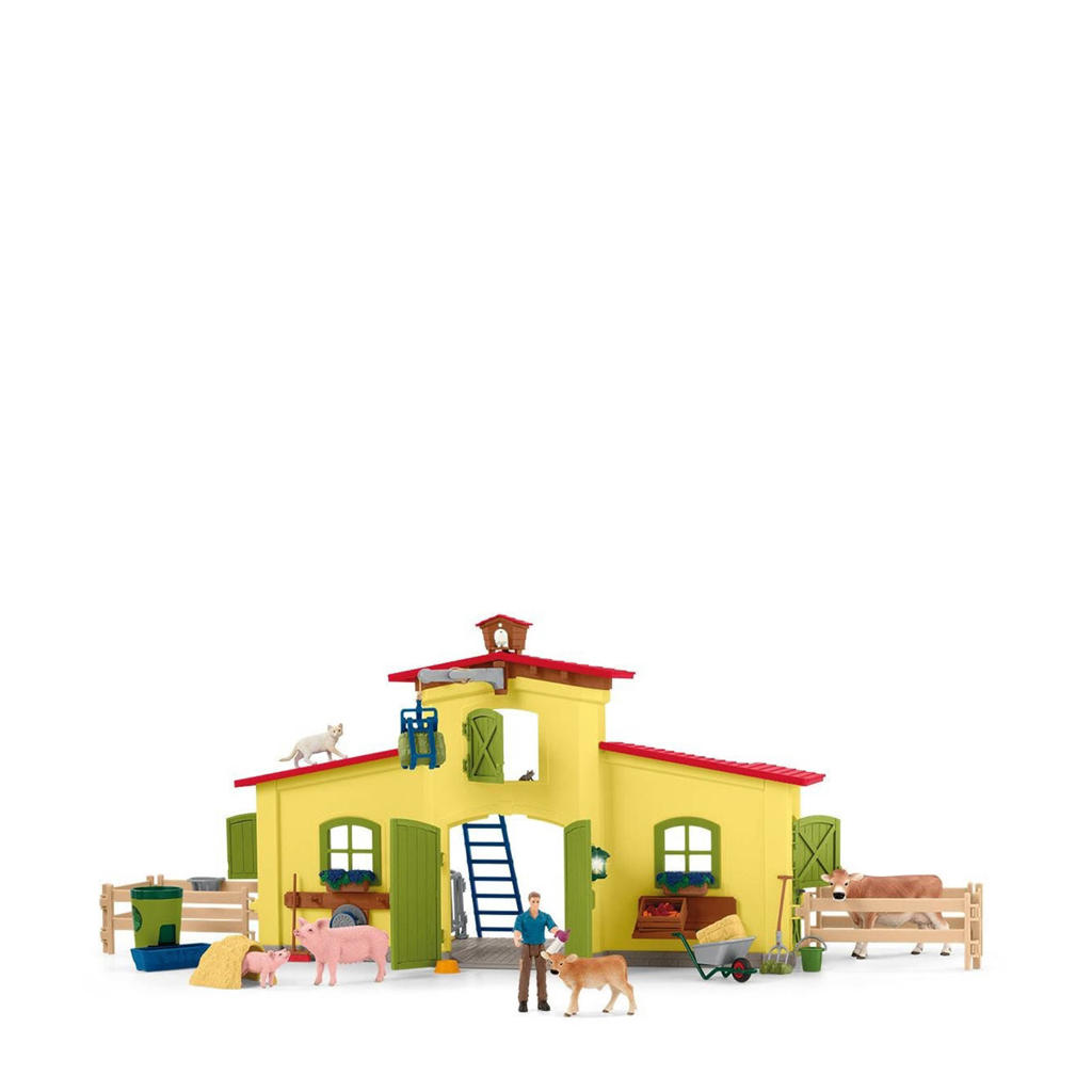 Schleich Farm World Grote stal