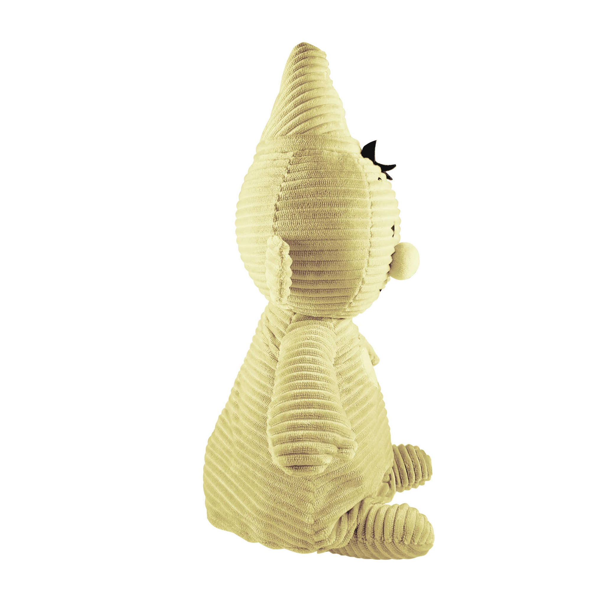 Studio 100 Bumba zachte gele Corduroy pluche knuffel 35 cm - Afbeelding 2