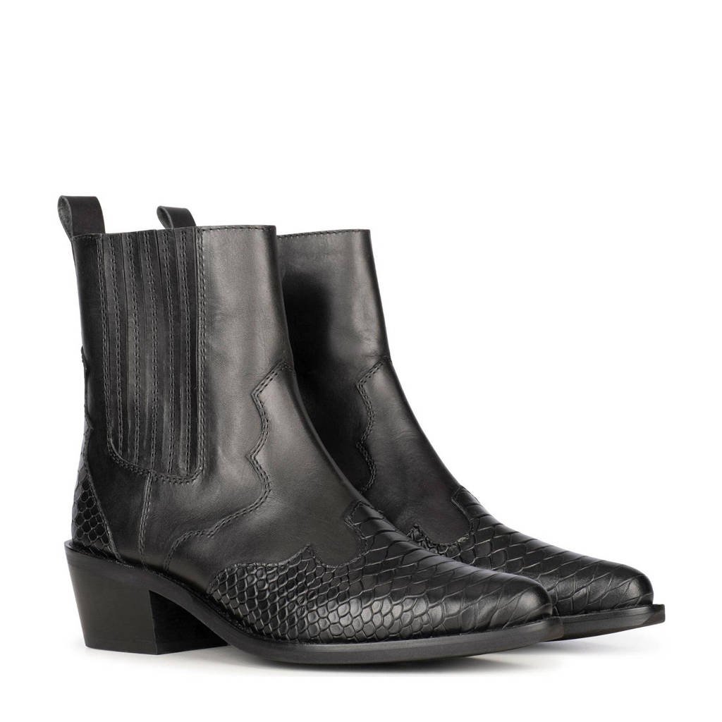 Ps Poelman Slangenprint Boots PS Poelman Dames XERA PU Tumbled