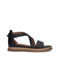 No Stress   leren sandalen zwart