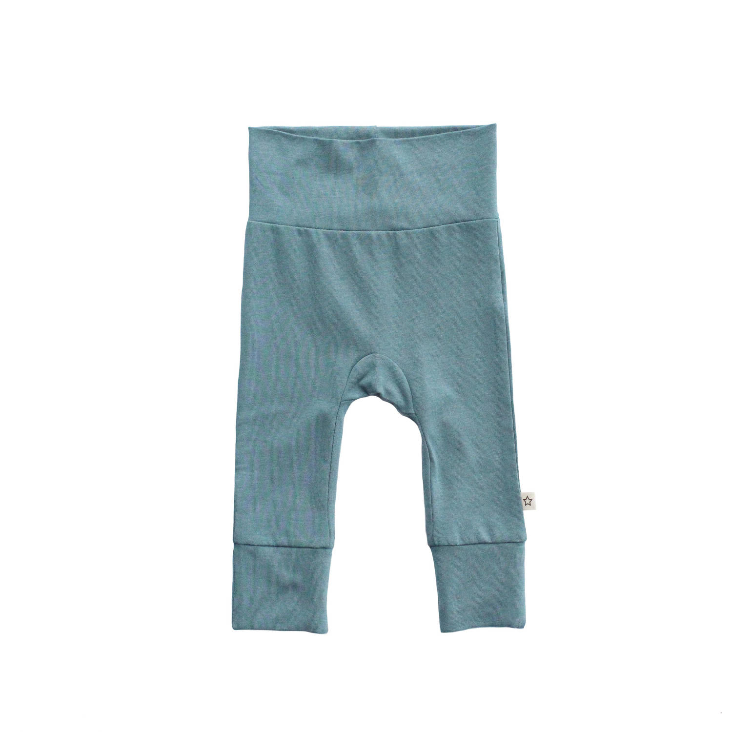 Your Wishes baby high waist regular fit broek Nesse blauw Jongens Modal 50