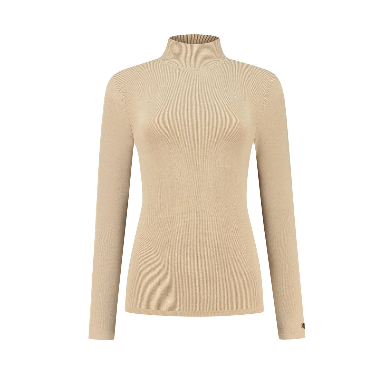 Fifth House Jules Top Stijlvol en Trendy Beige Dames