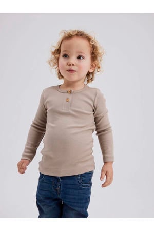 longsleeve NMMKAB beige