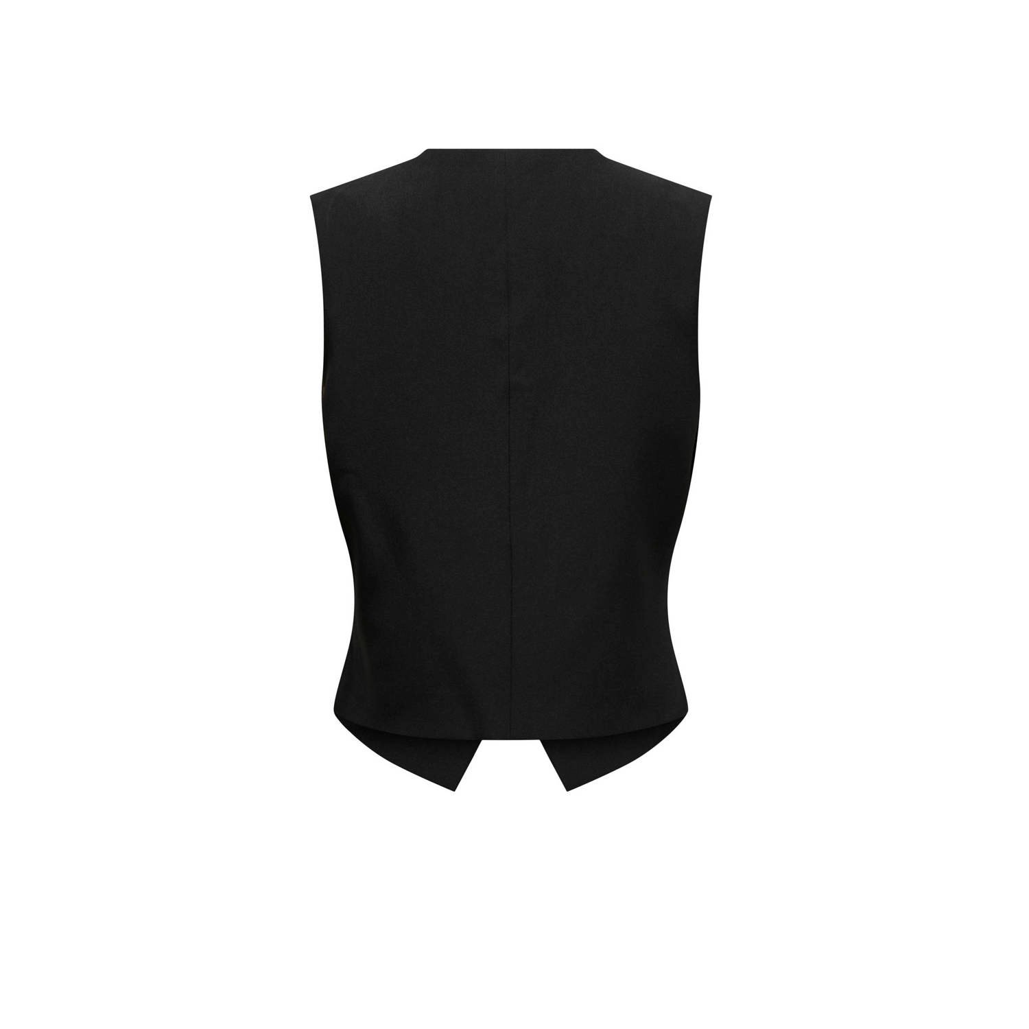 ONLY gilet ONLKAYLE-ORLEEN van polyester zwart