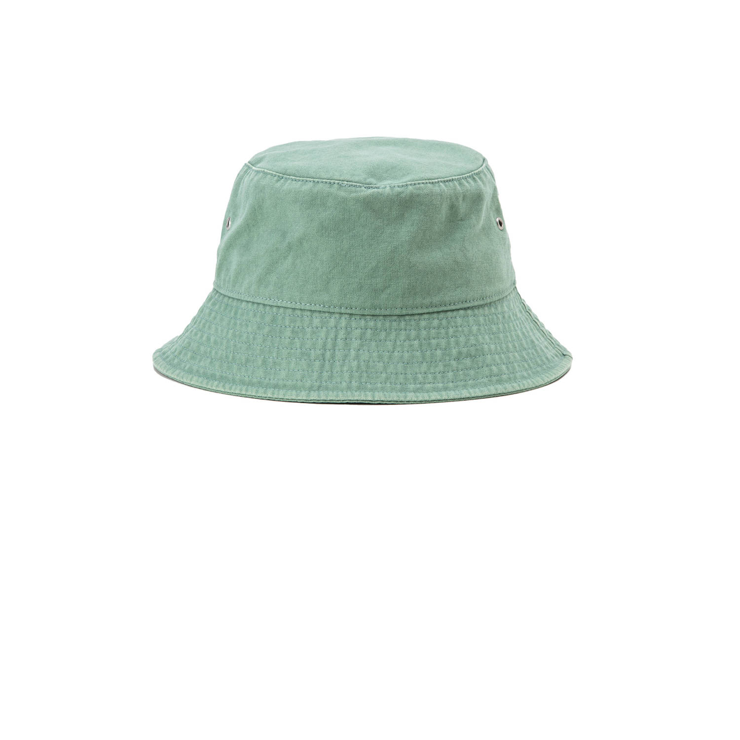 Levi's bucket hat met logo lichtgroen