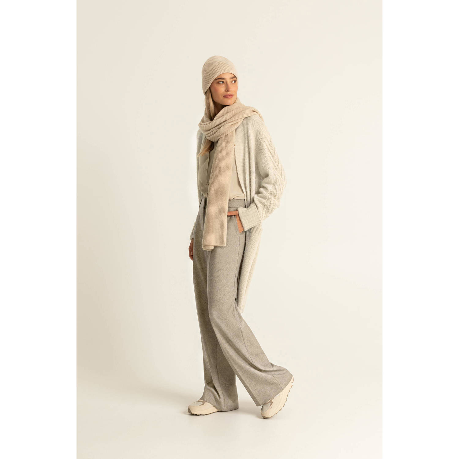 Expresso sjaal beige