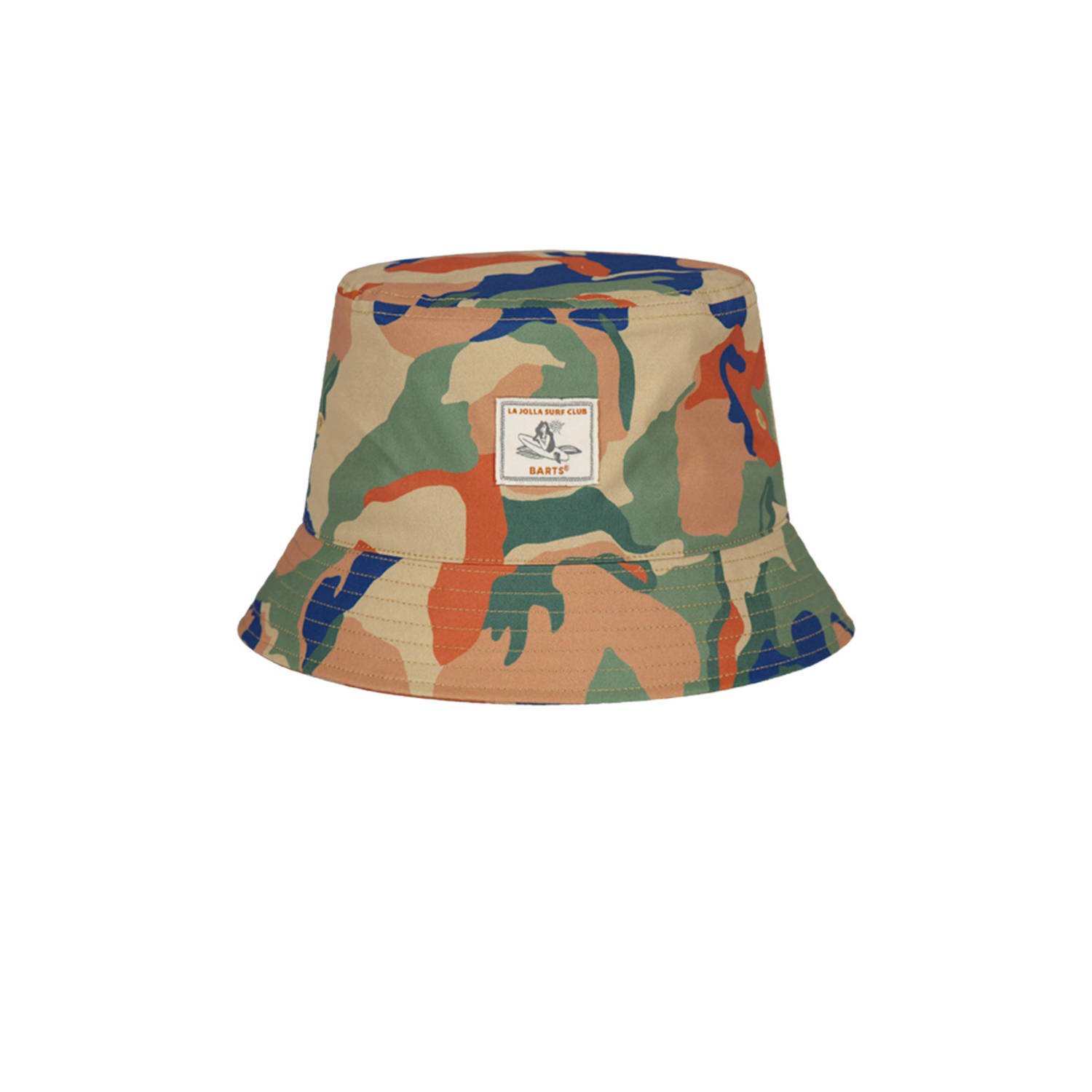 Barts bucket hat Bualan met camouflageprint multi