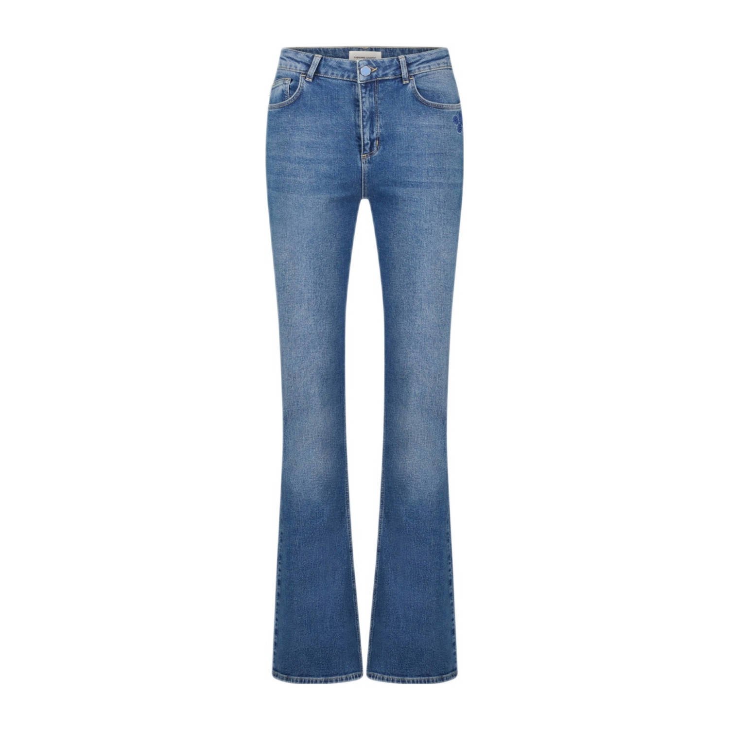 Fabienne Chapot flared jeans Eva medium blue denim