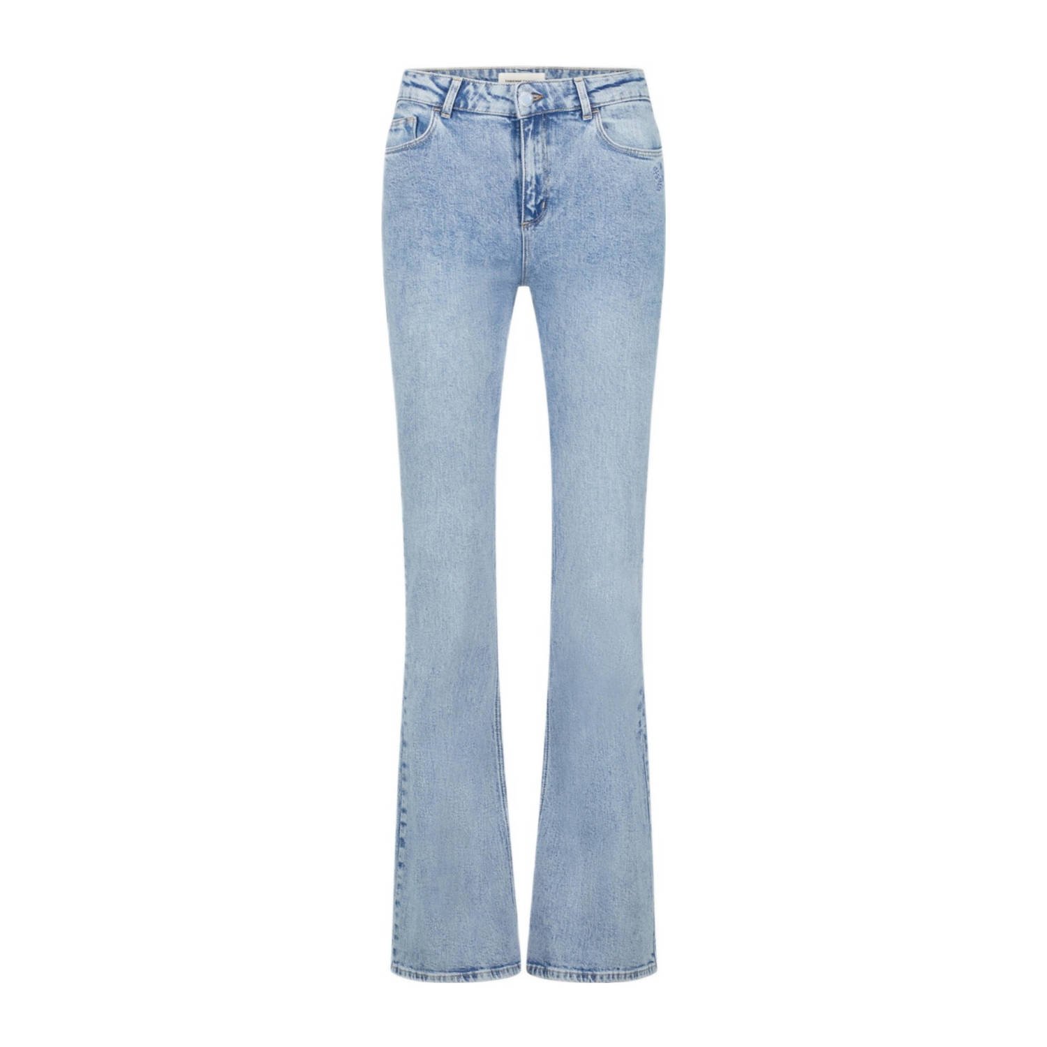 Fabienne Chapot flared jeans Eva light blue denim