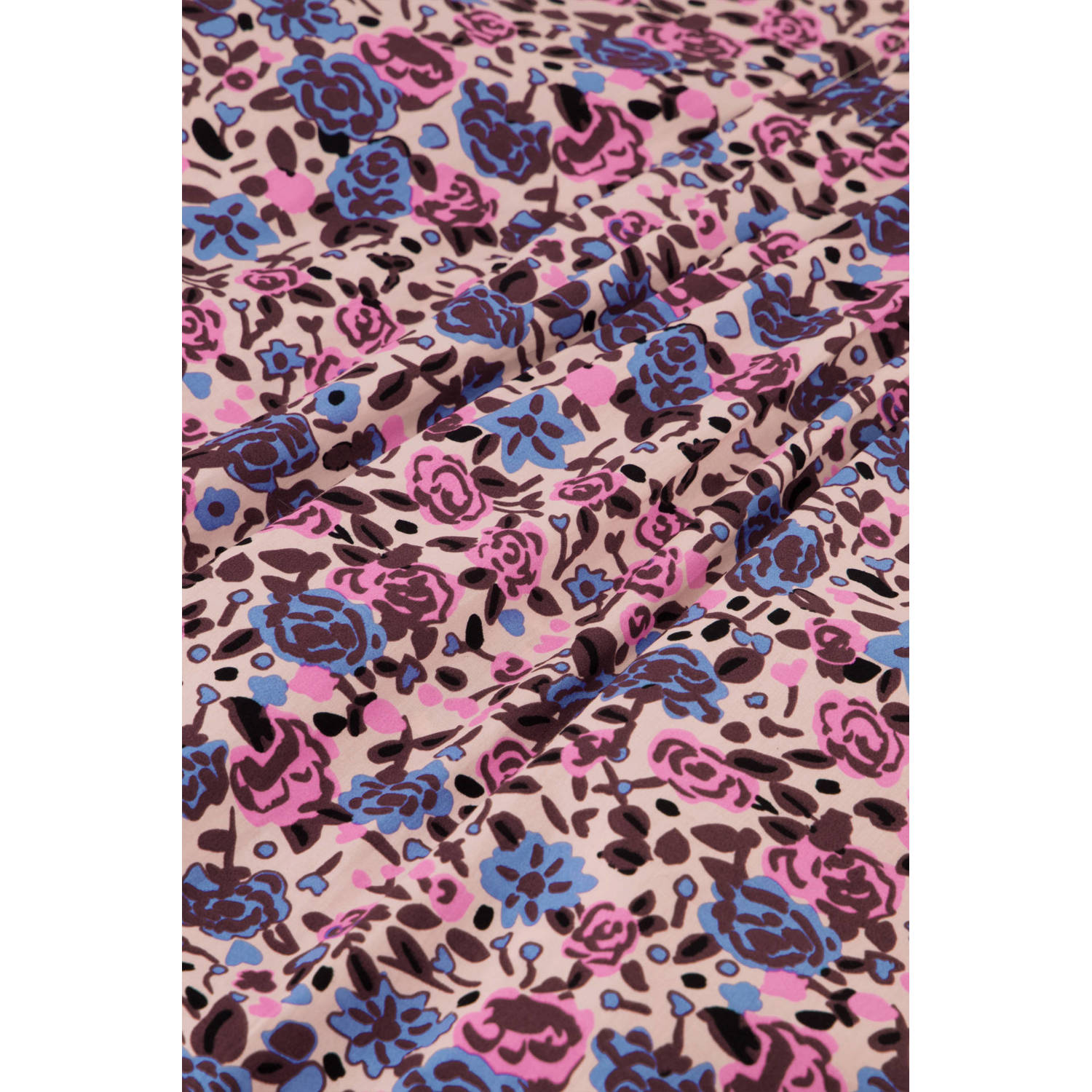 Fabienne Chapot gebloemde blouse roze blauw paars