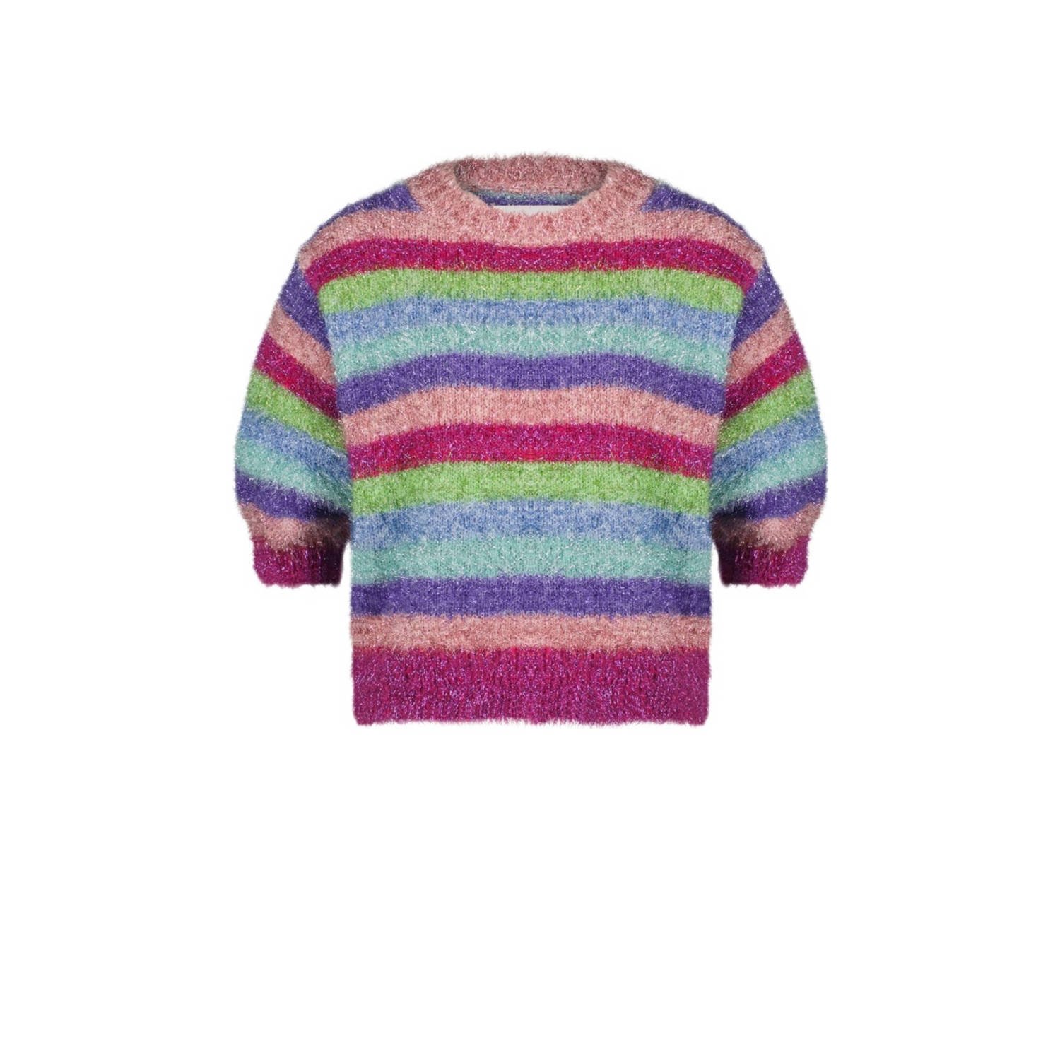 Fabienne Chapot Pullover korte mouw Clt-192-Pul-Ss24 Multicolor Dames