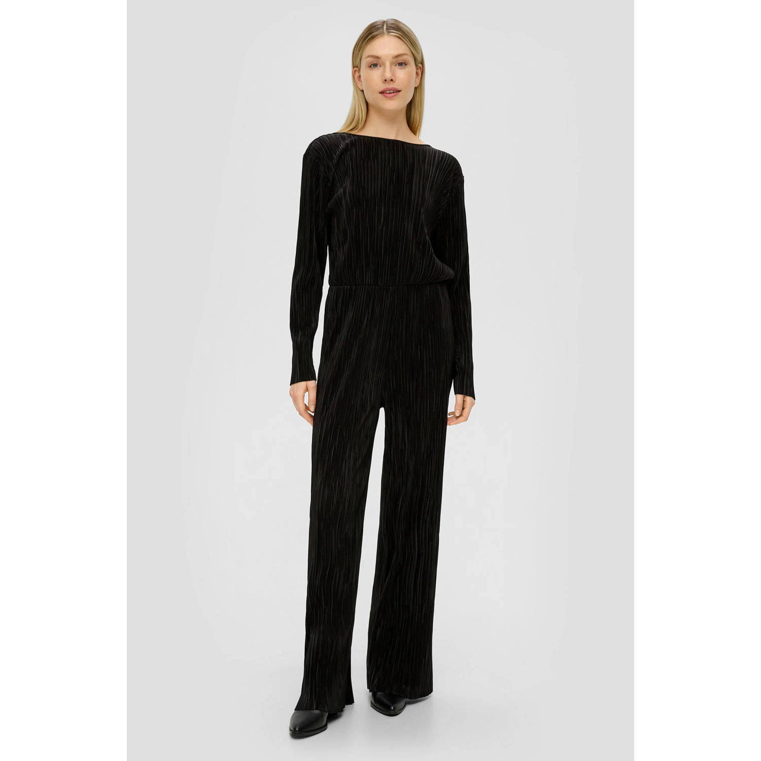 s.Oliver jumpsuit zwart