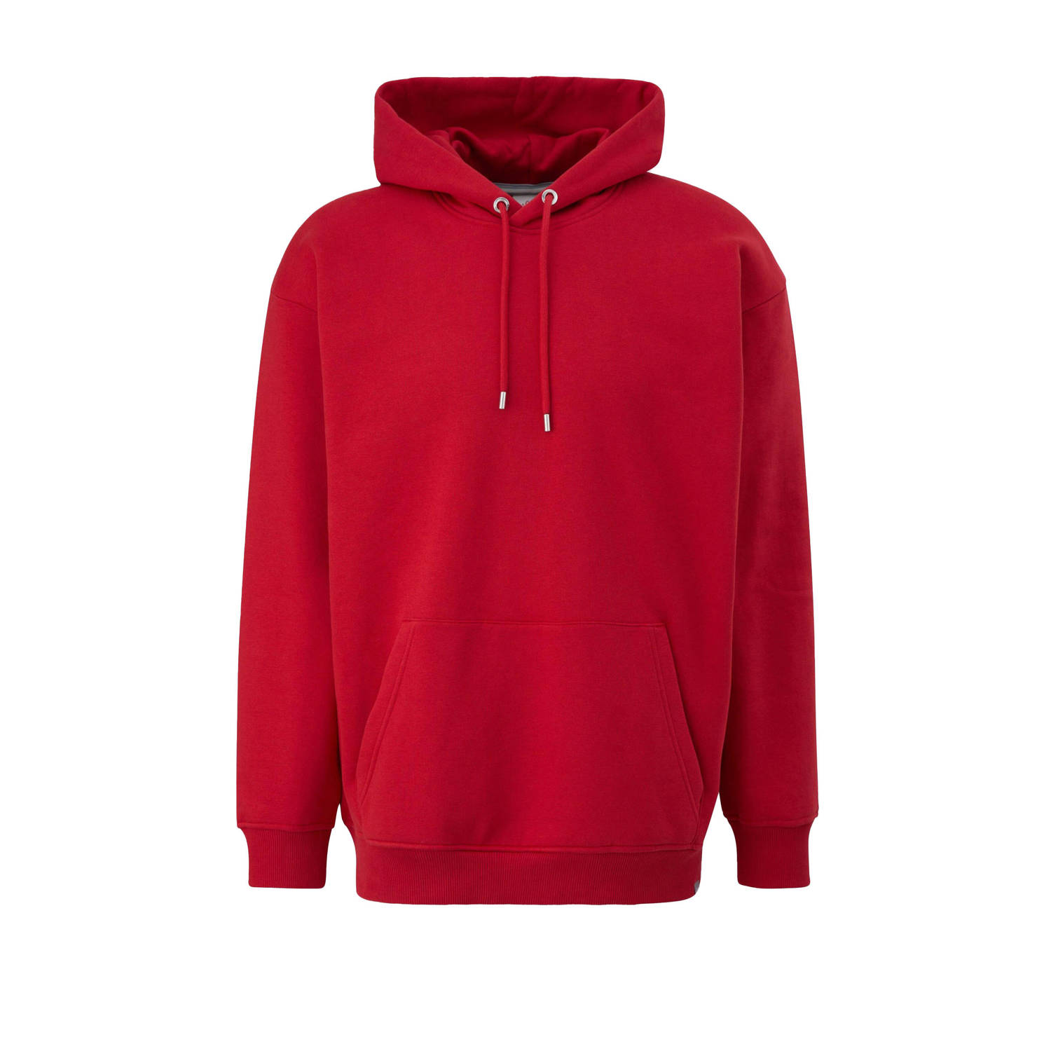 S.Oliver hoodie met backprint rood