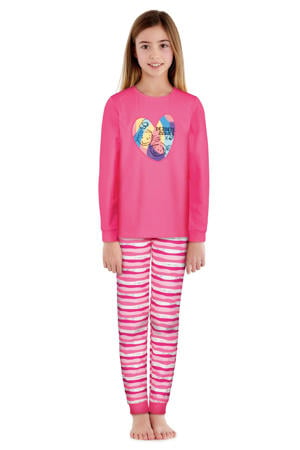 pyjama Jade roze/lichtroze/wit