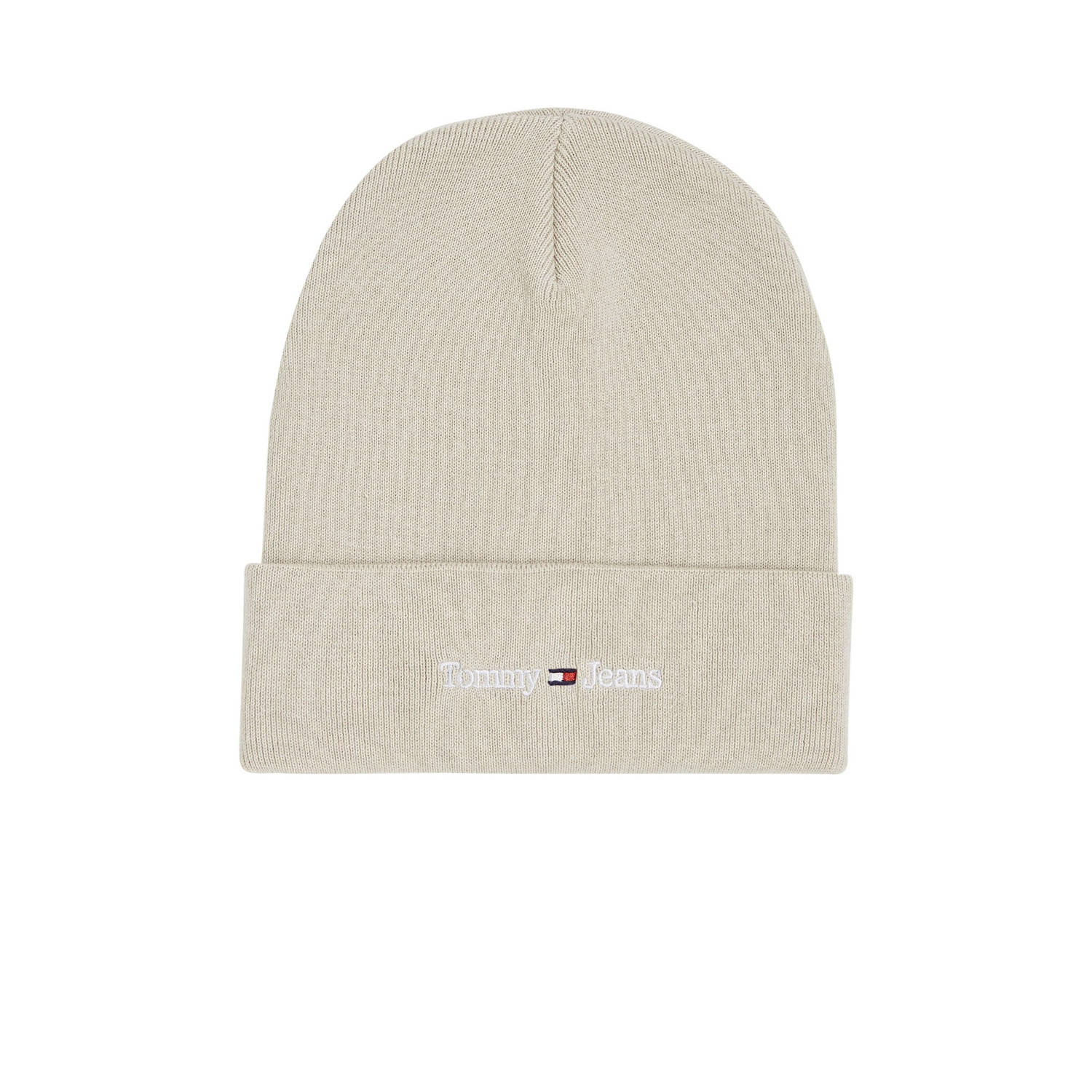 Tommy Jeans muts TJW Sport Beanie beige