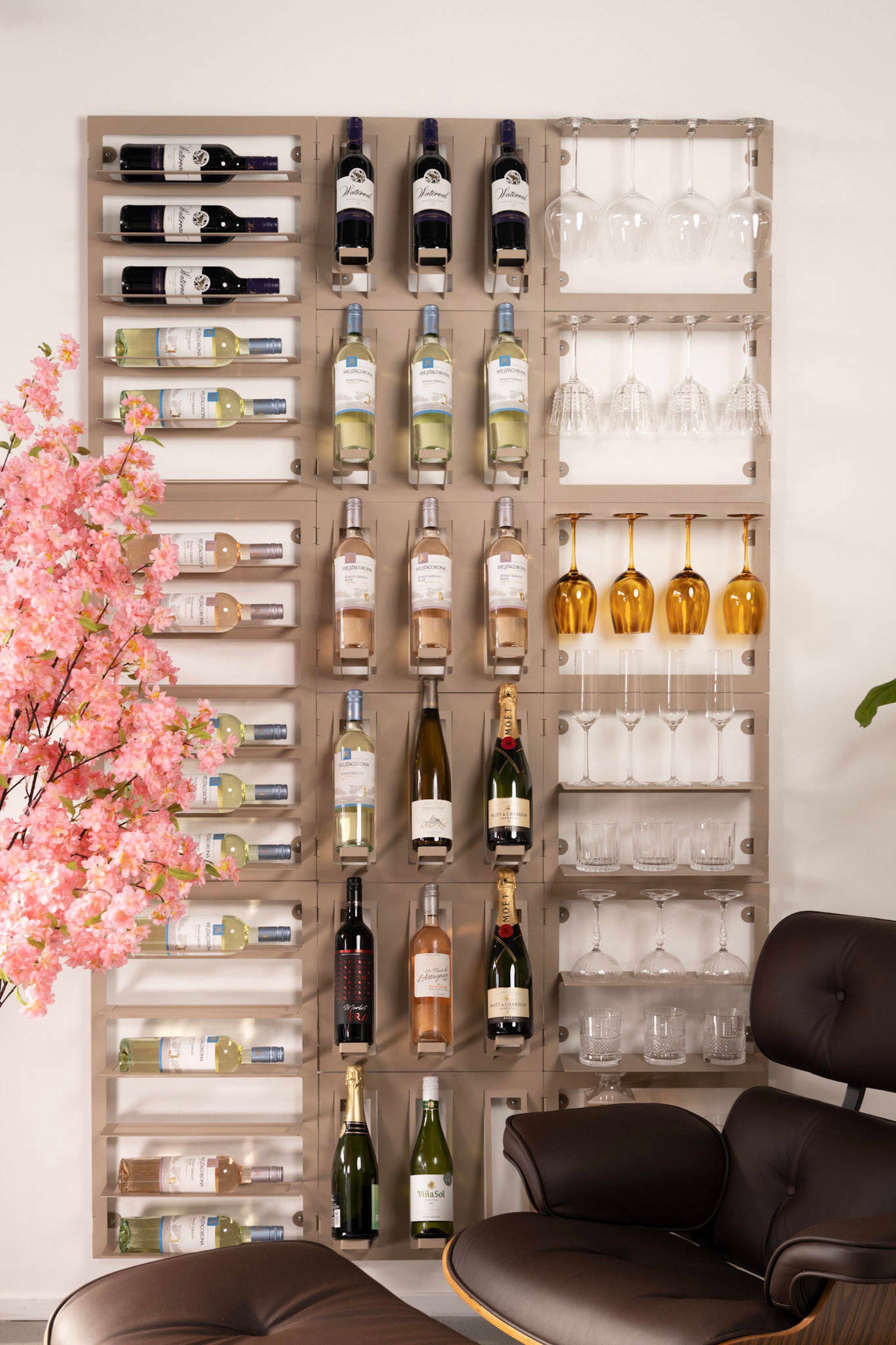 Blackwell Wijnrek - voor 6 flessen - Champagne - Afbeelding 2