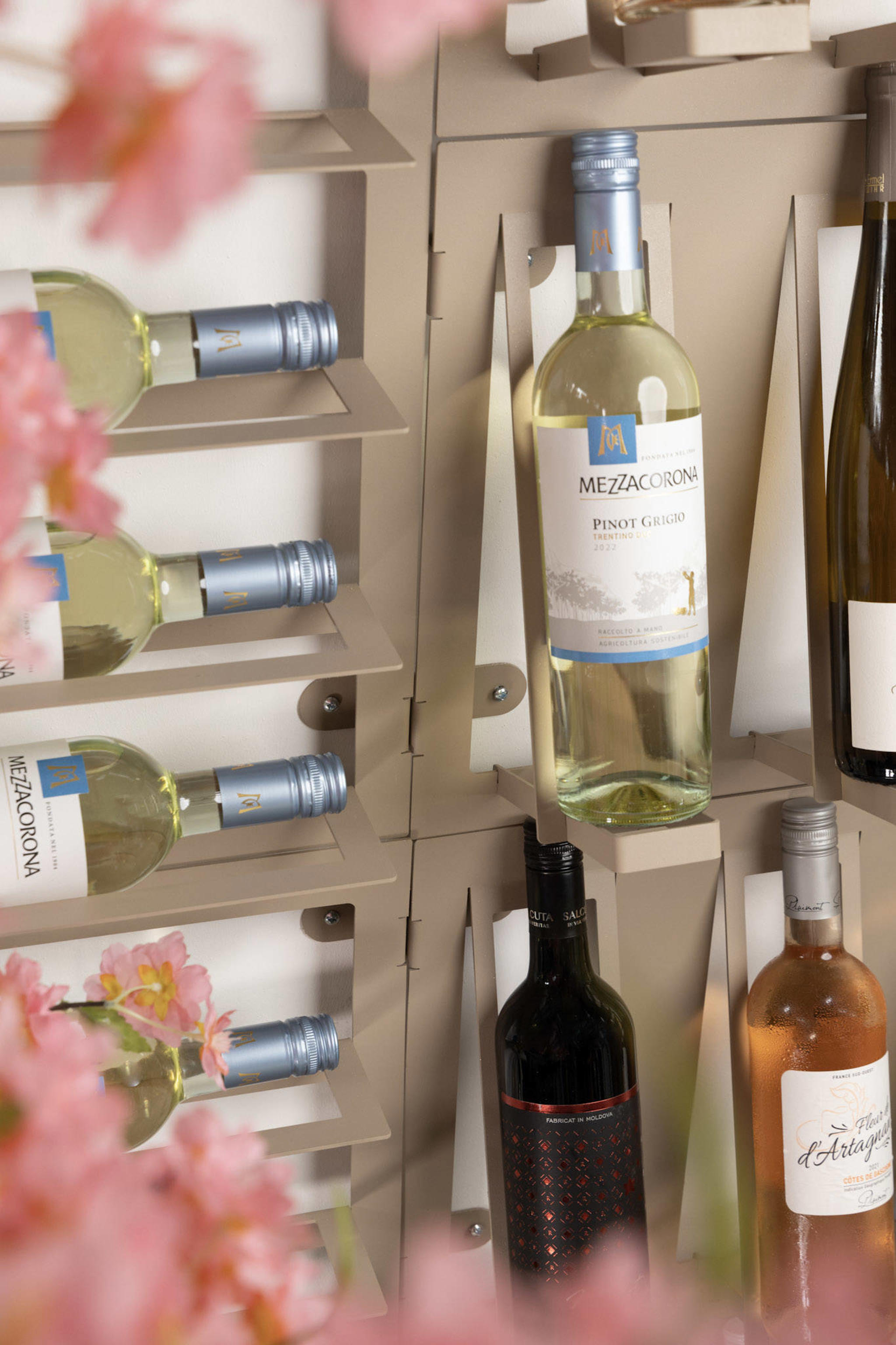 Blackwell Wijnrek - voor 6 flessen - Champagne - Afbeelding 4