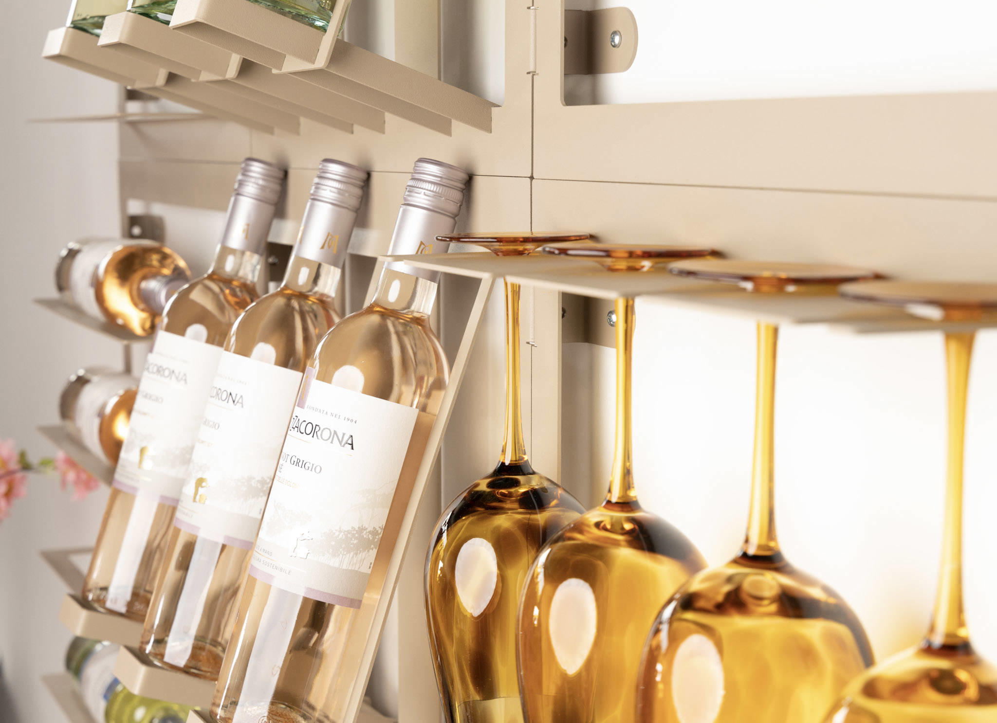 Blackwell Wijnrek - voor 6 flessen - Champagne - Afbeelding 5