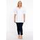 YOEK tuniek Plus Size - wit