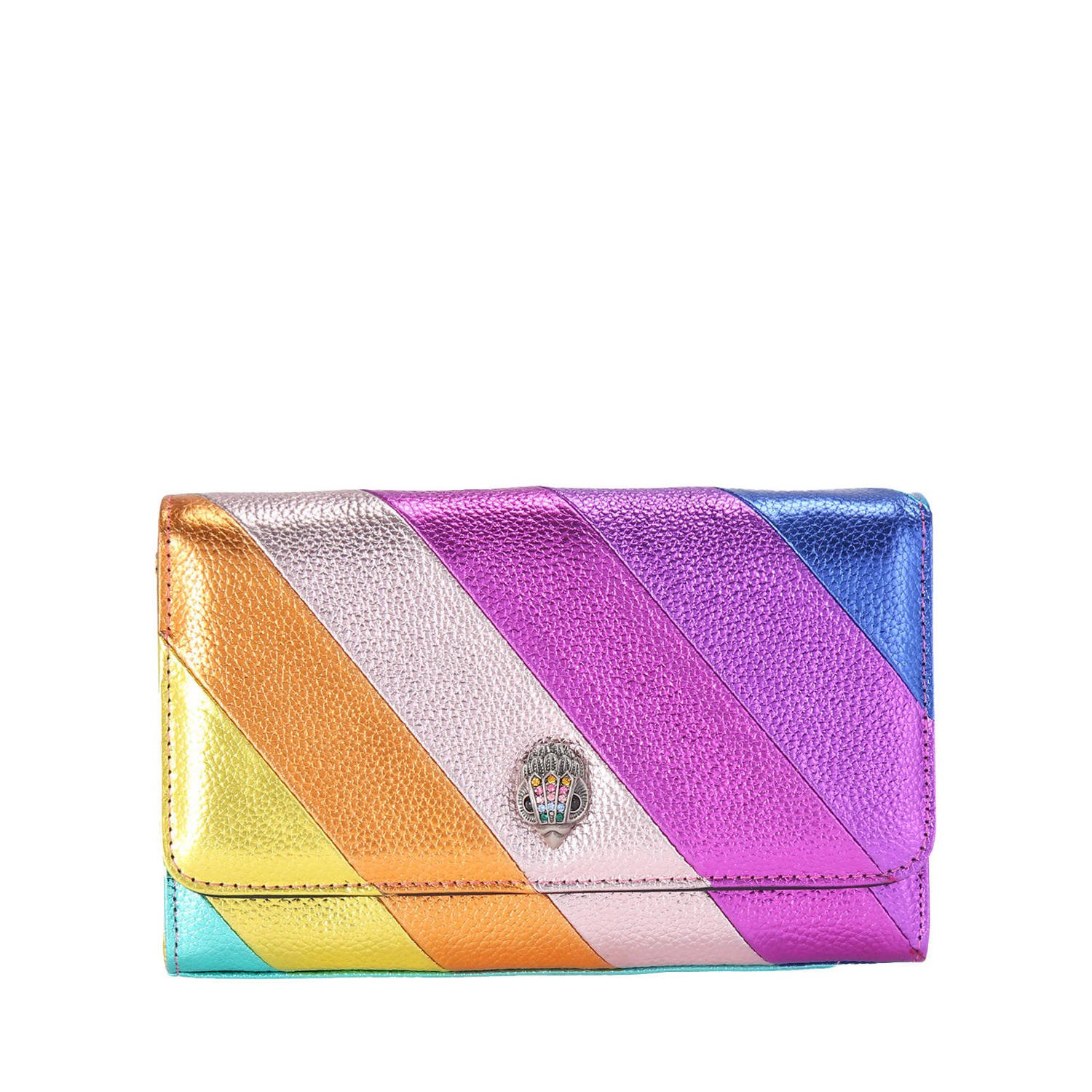 Kurt Geiger leren crossbody tas Extra Mini Kensington multi