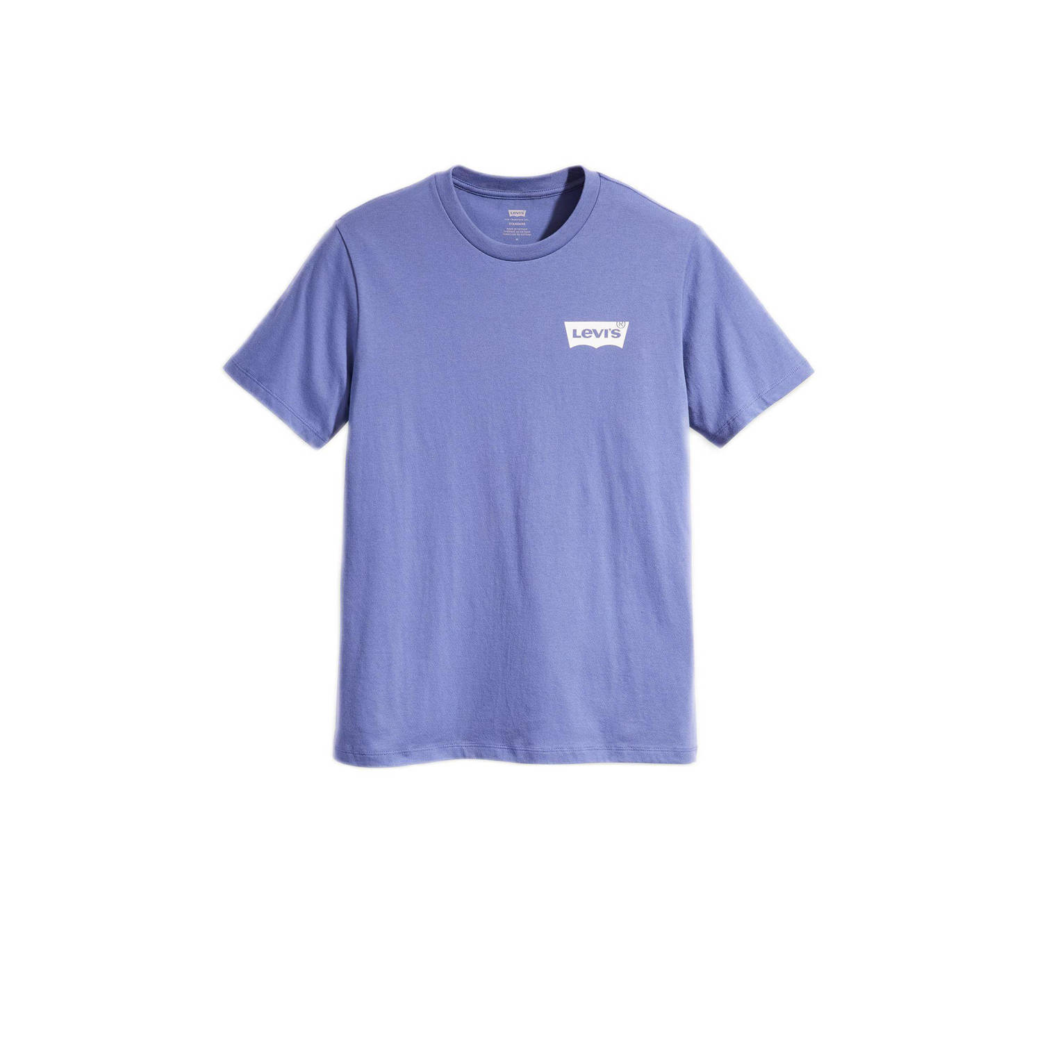 Levi's T-shirt met logo blauw