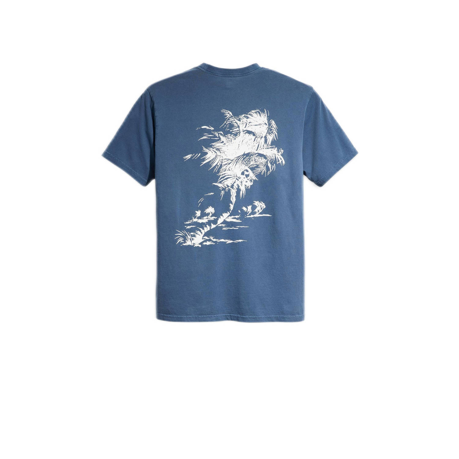Levi's regular fit T-shirt met backprint brin palm