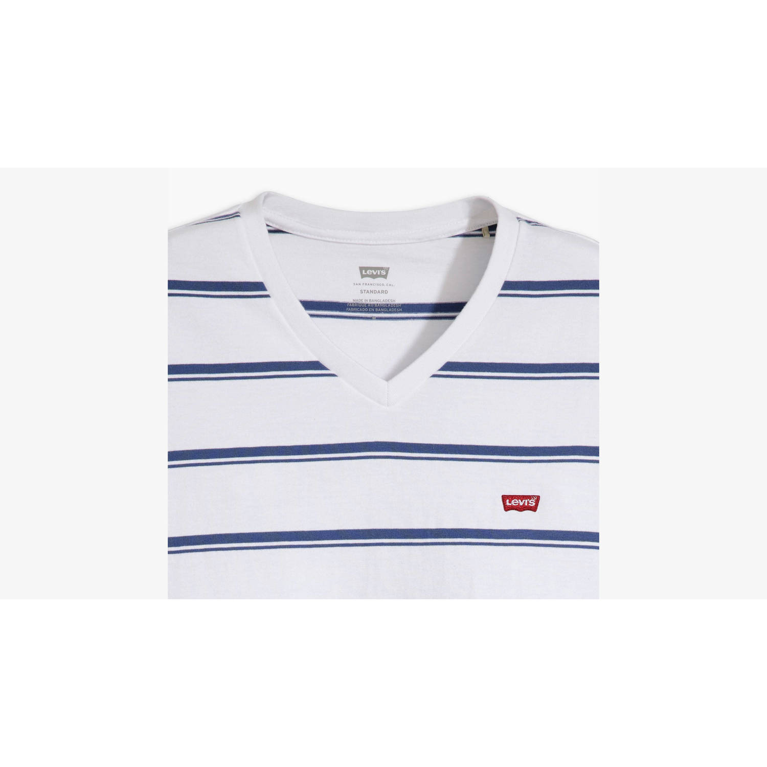 Levi's gestreept T-shirt sail stripe brigh