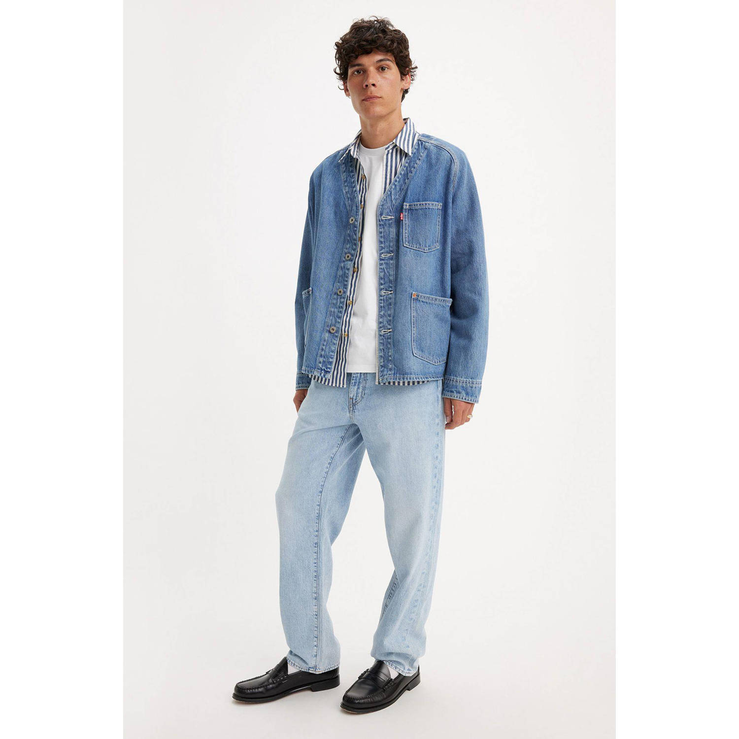 Levi's 568 loose fit jeans varsity academia