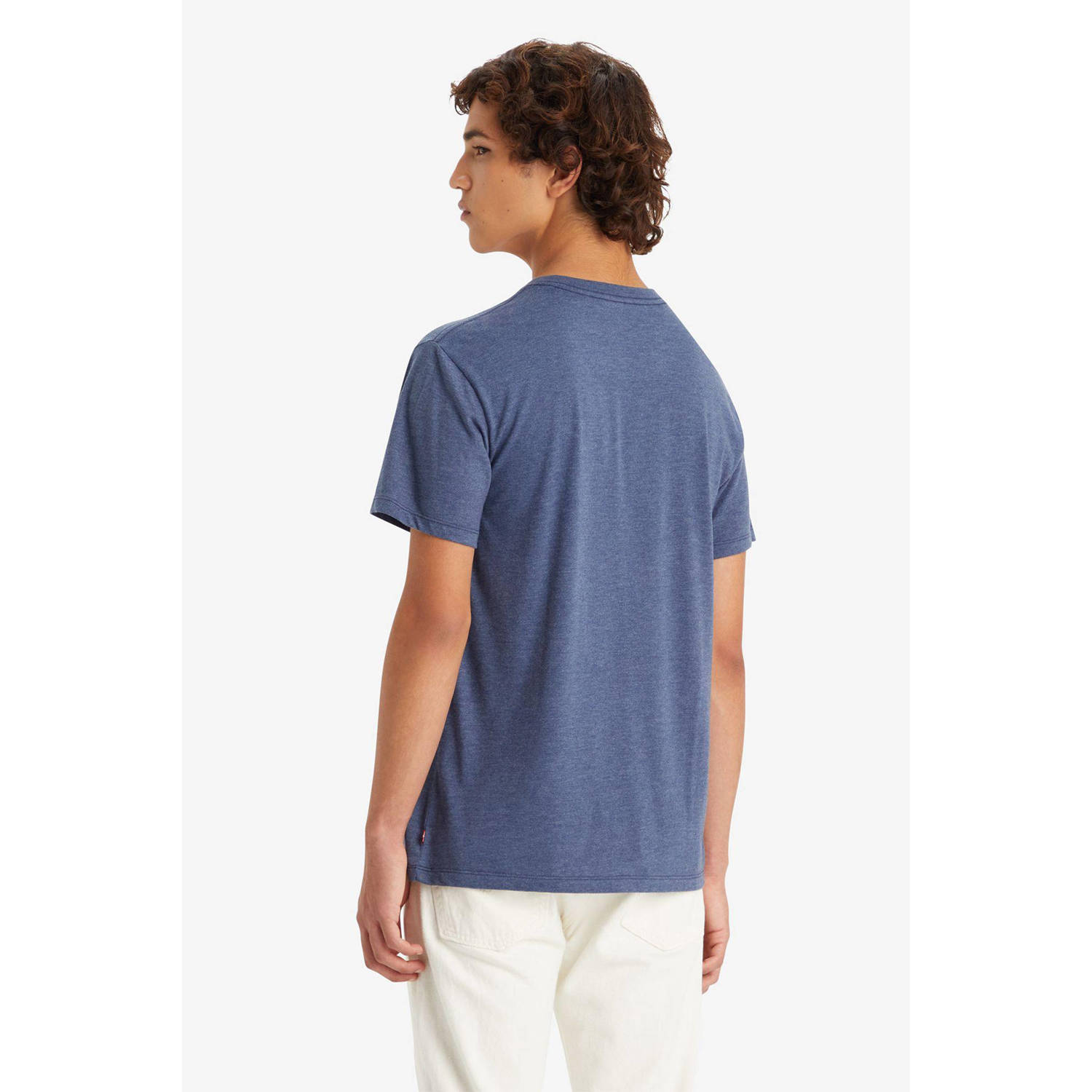 Levi's T-shirt met printopdruk blauw