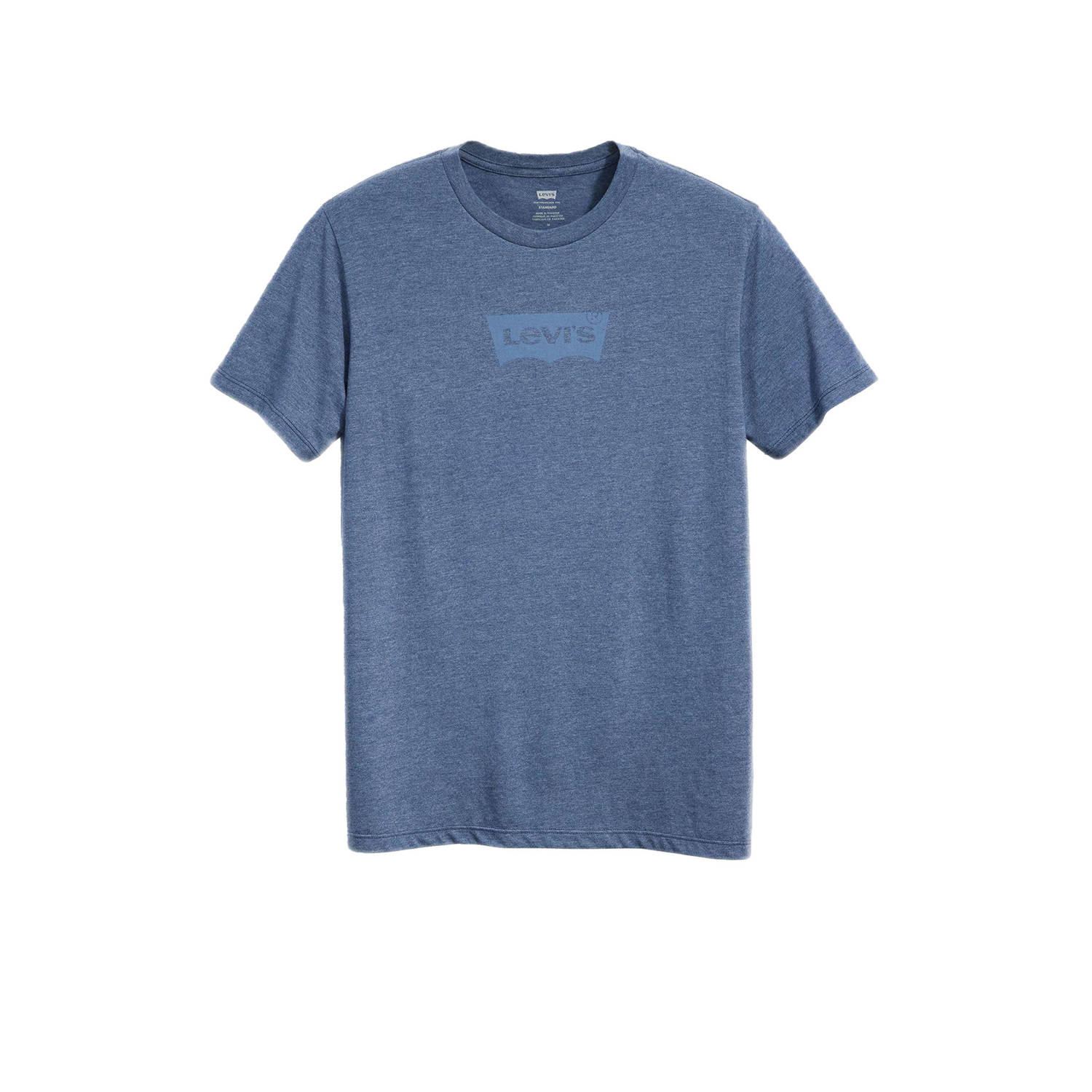 Levi's T-shirt met printopdruk blauw