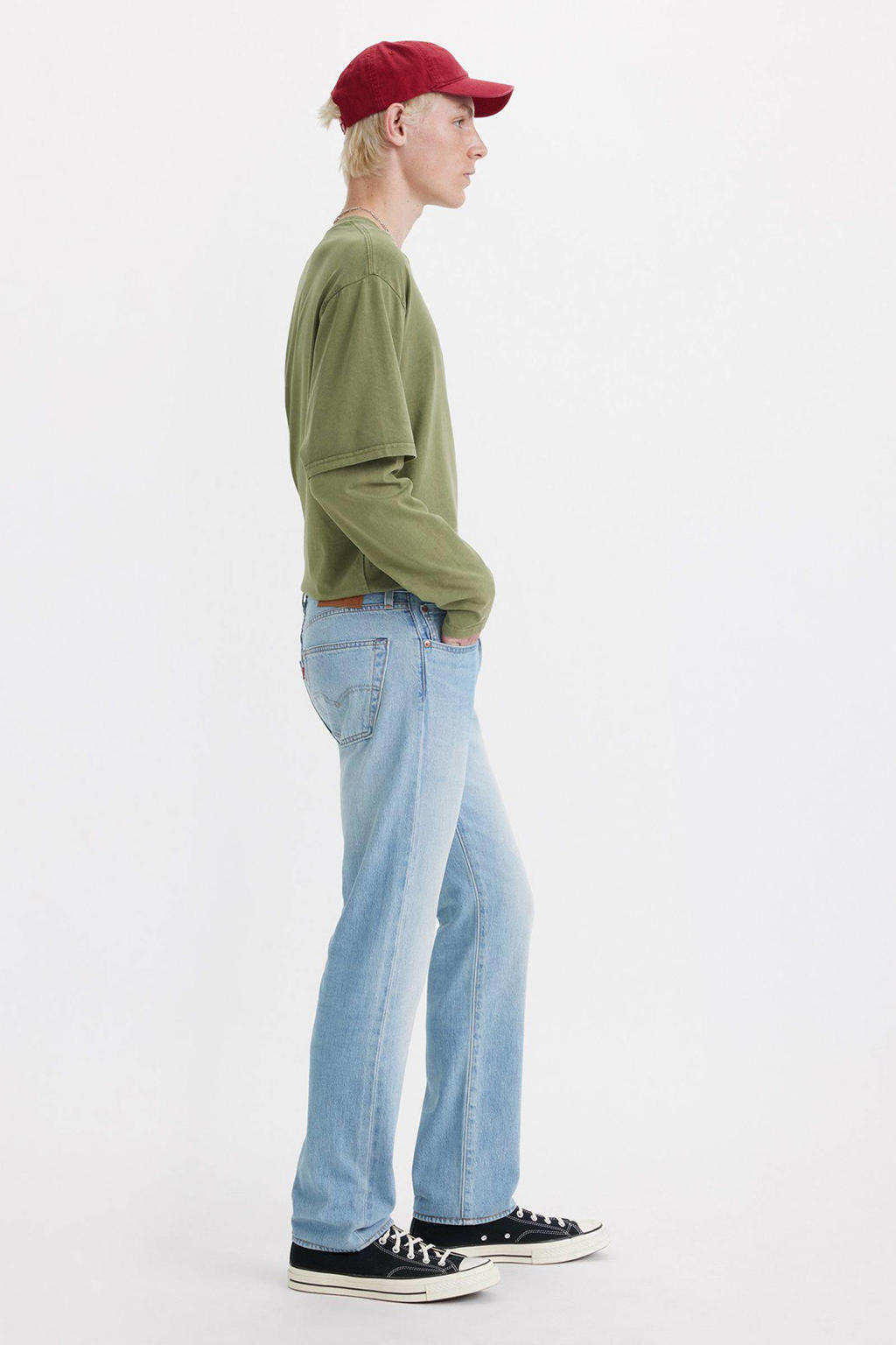 Levi's 501 straight leg jeans let it happen