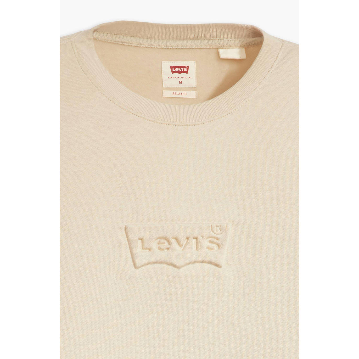 Levi's sweater met printopdruk beige