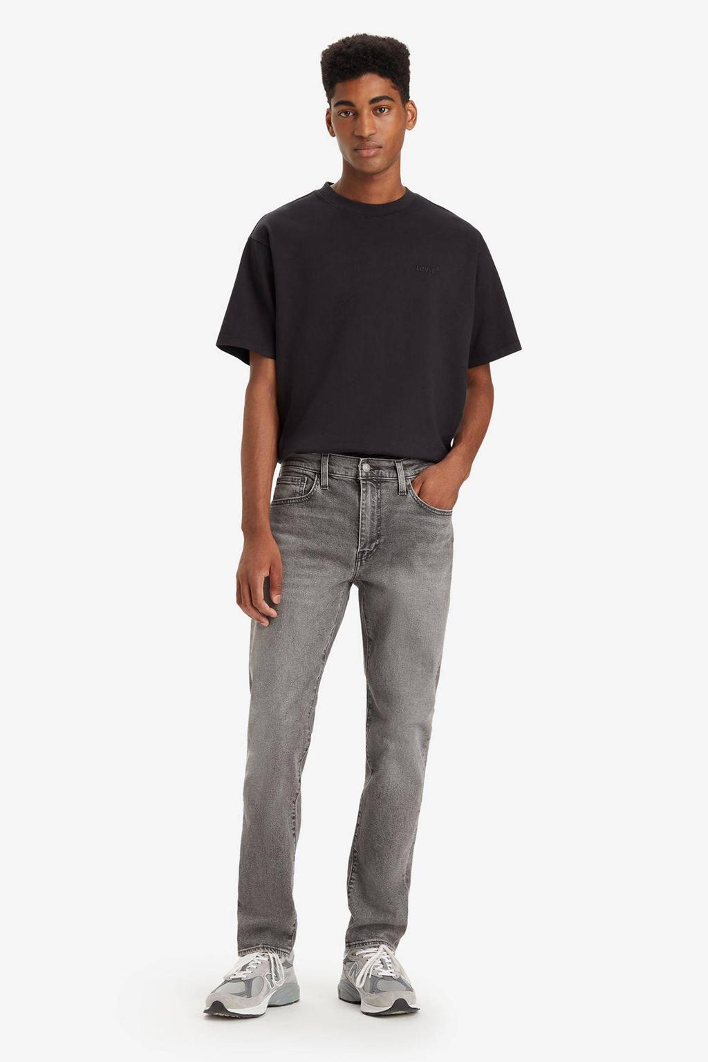 Levi's 502 tapered fit jeans grijs