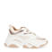 Steve Madden Progressive chunky leren sneakers ecru/roségoud