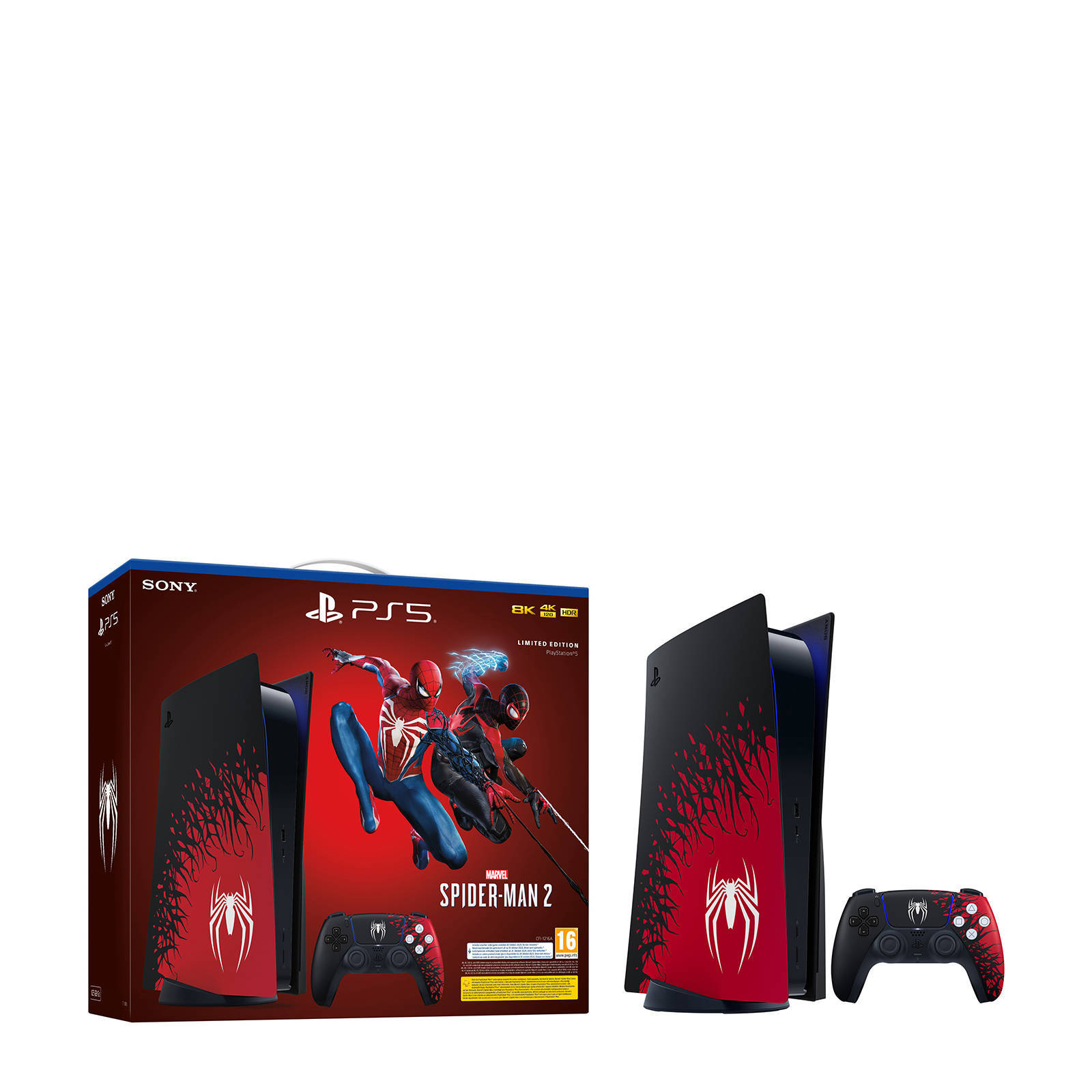 Playstation 5 hot sale spiderman edition