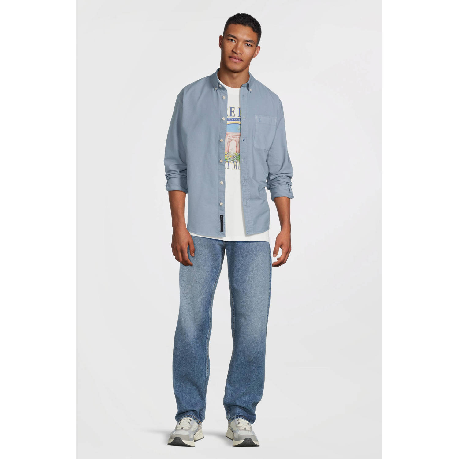 Nudie Jeans regular fit jeans Rad Rufus indigo blues