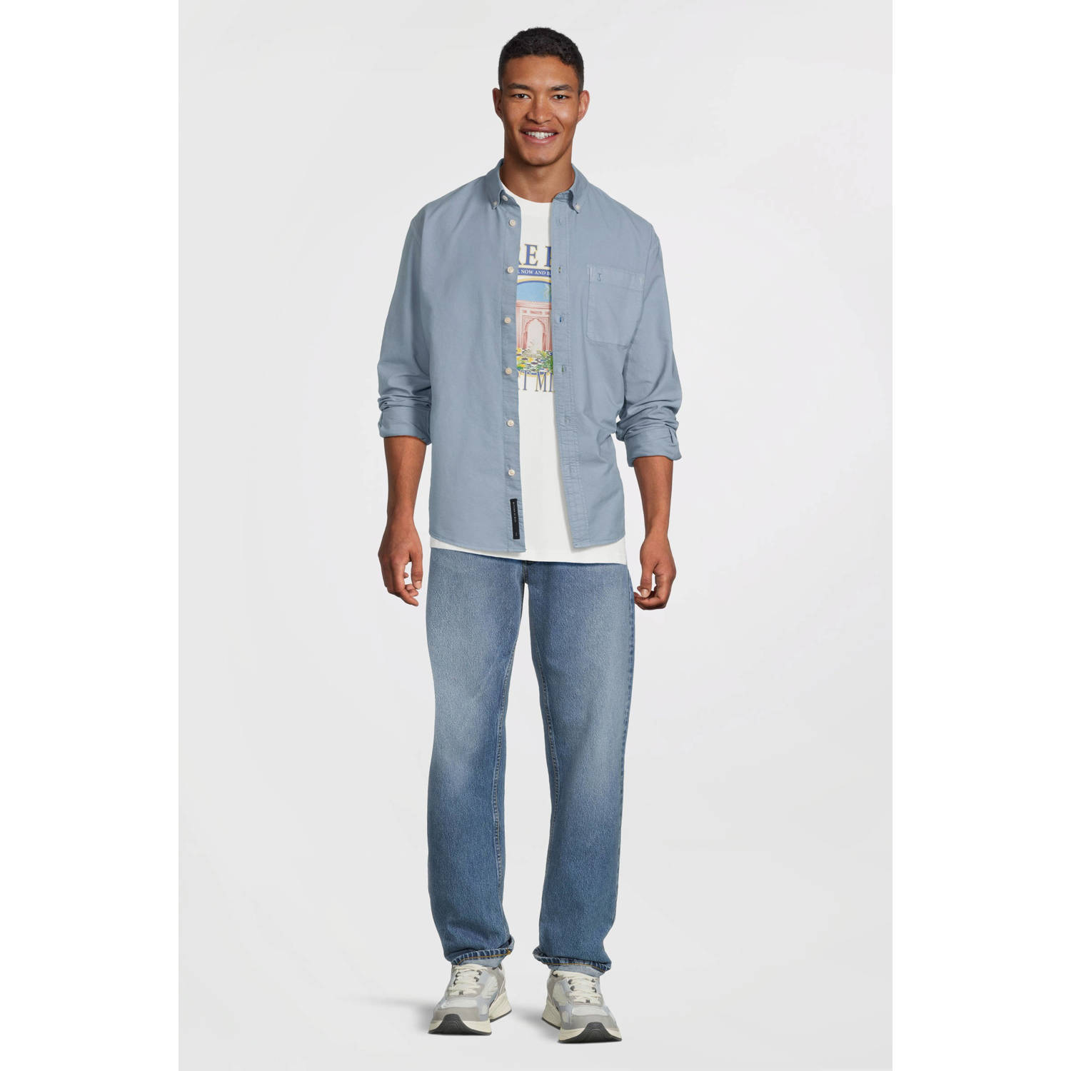 Nudie Jeans regular fit jeans Rad Rufus indigo blues