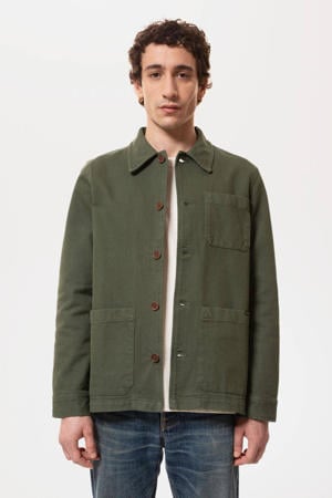 overshirt olijfgroen